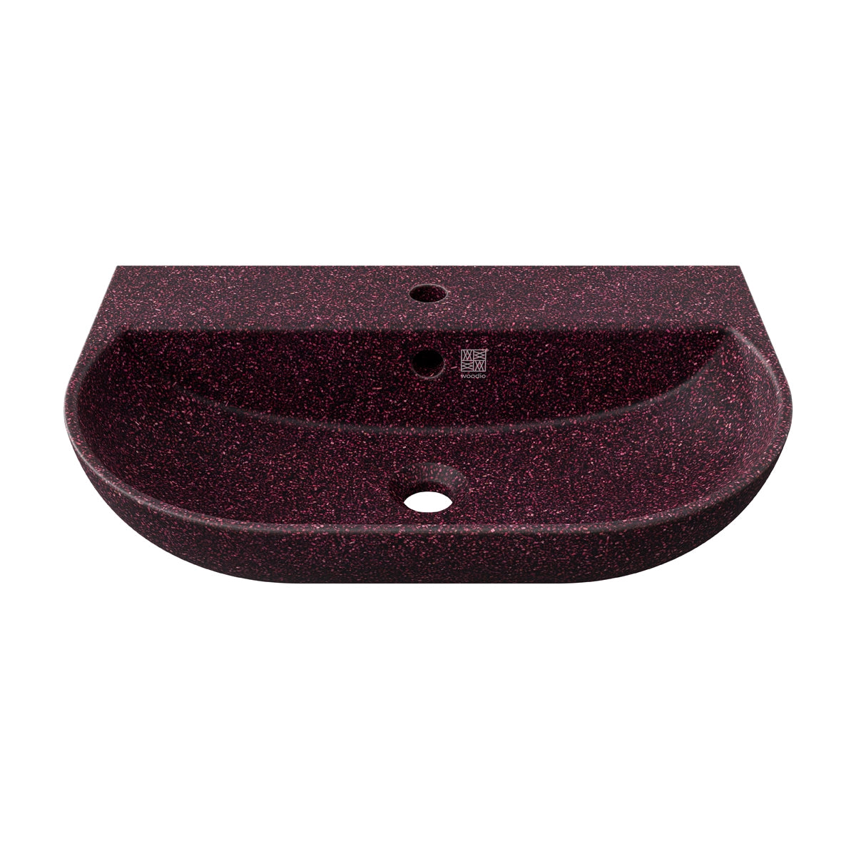 Woodio Soft60 seinään kiinnitettävä pesuallas Berry