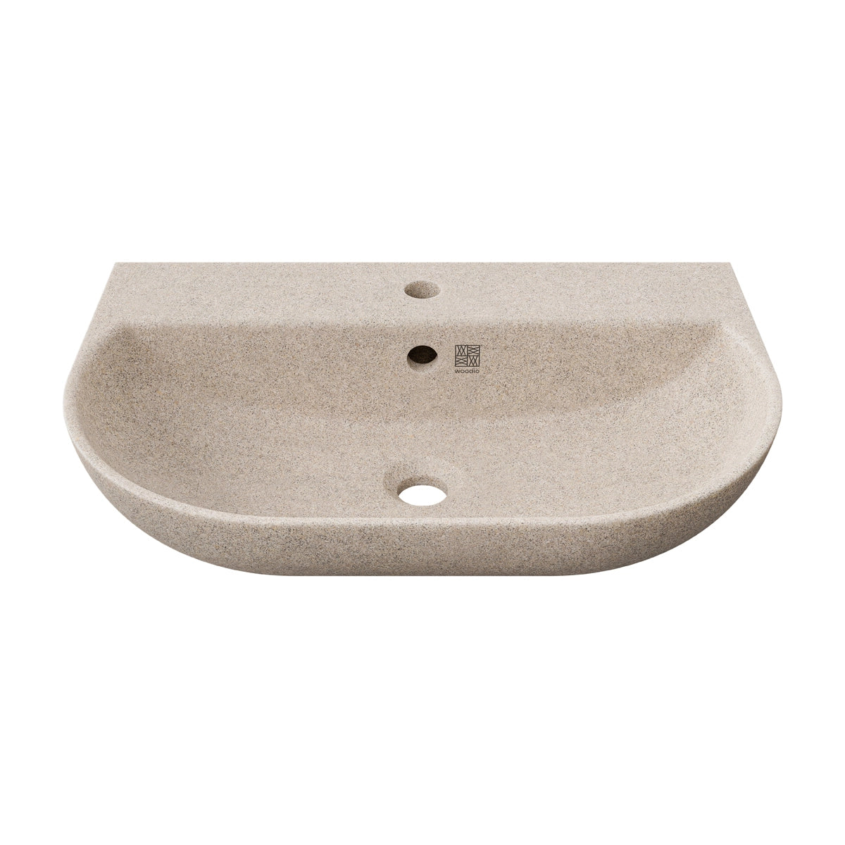 Woodio Soft60 seinään kiinnitettävä pesuallas Sand