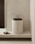 Woodio soft40 upotettava pesuallas, moderni kylpyhuone