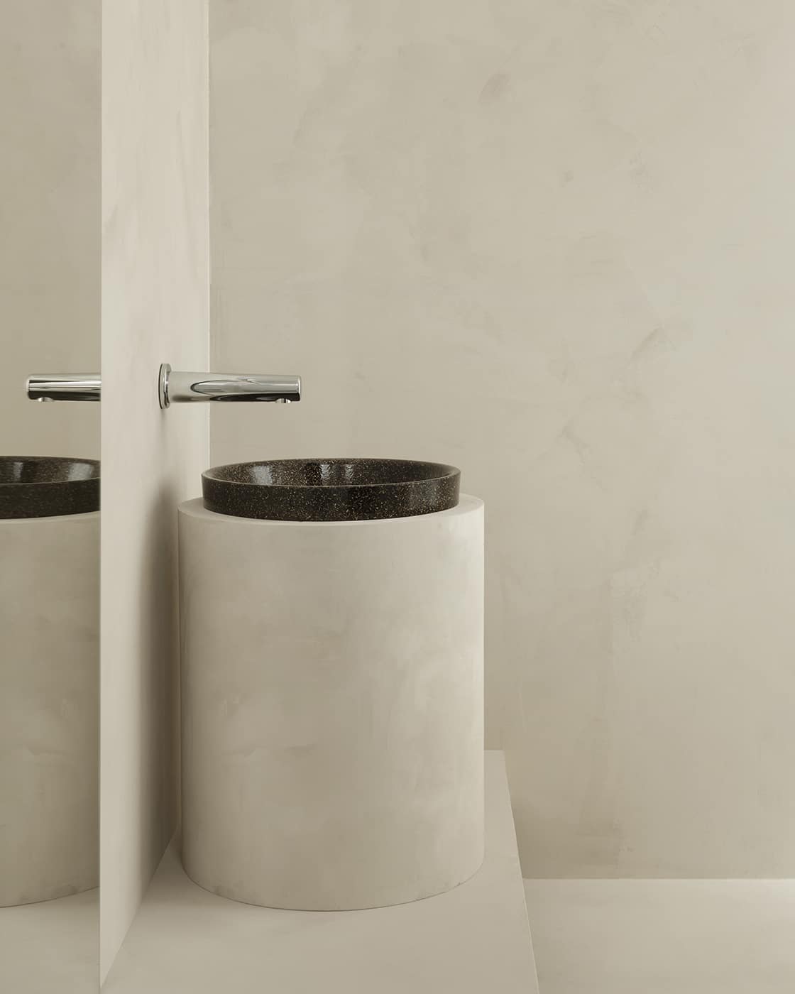 Sisustusinspiraatiota, Woodio soft40 upotettava pesuallas