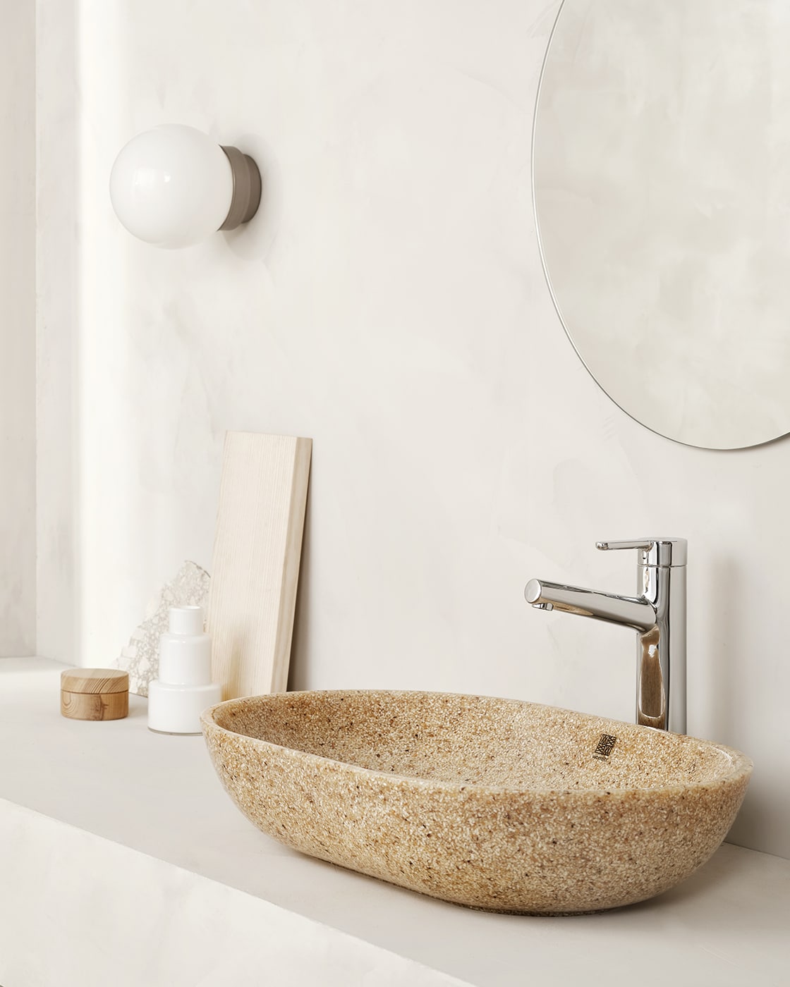 Woodio soft60 malja-allas, kaunis kylpyhuone