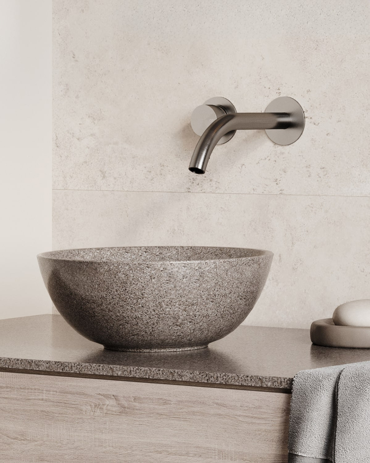 Woodio Soft32 malja-allas, Mud