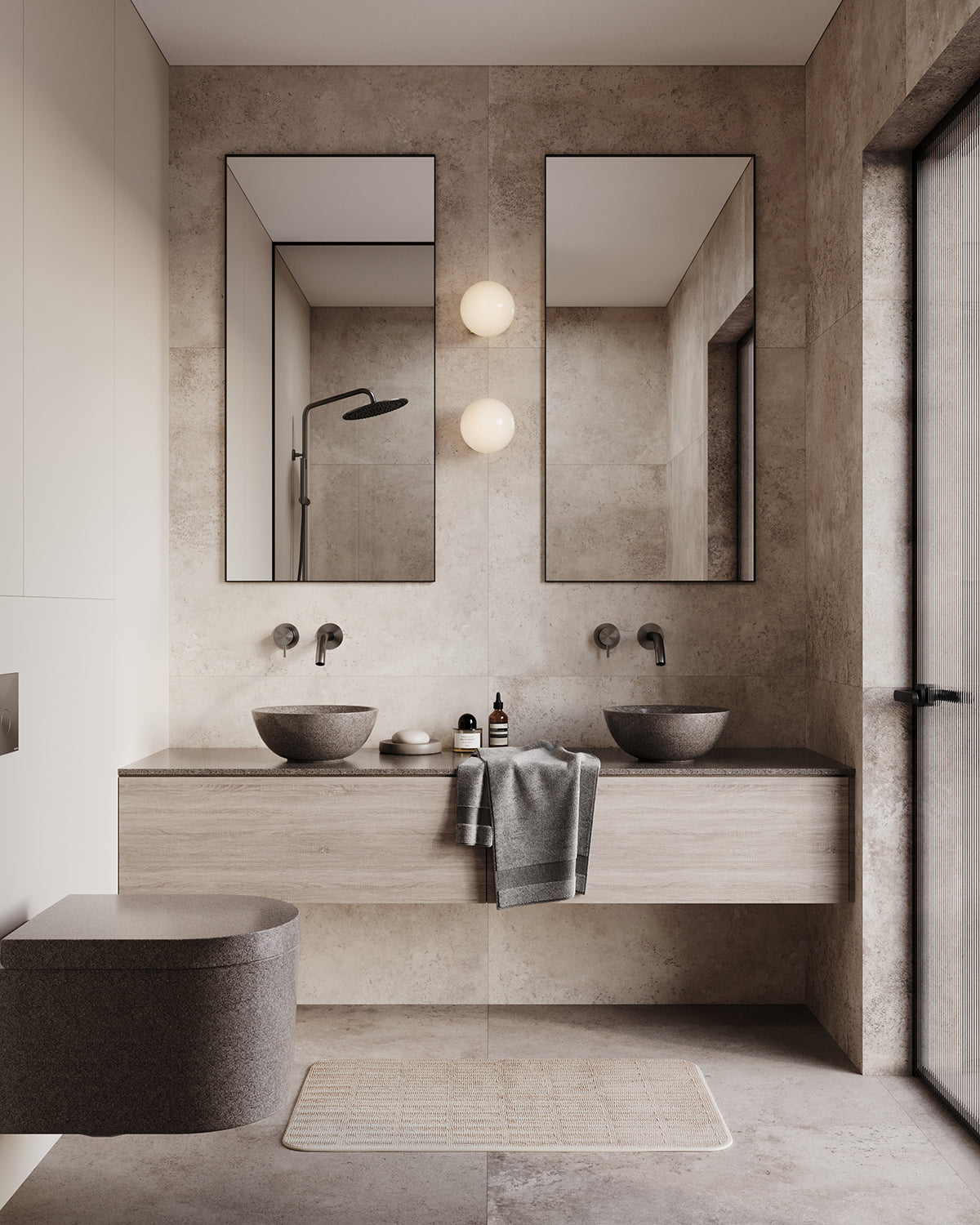 Woodio Soft32 malja-pesuallas, mud