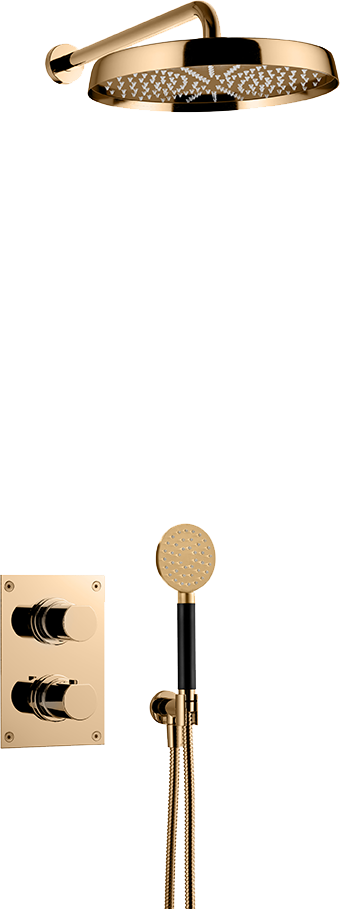 Tapwell ARM7268 piiloasennettava sadesuihku, Messinki