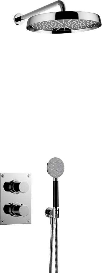 Tapwell ARM7268 piiloasennettava sadesuihku, Kromi
