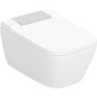 Geberit AquaClean Sela Square pesevä wc-istuin, seinä-WC, kromi