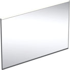 Geberit Option Plus Square -tasopeili 1050x32x700mm, suoralla ja epäsuoralla valaistuksella, matta musta