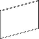 Geberit Option Plus Square -tasopeili 1050x32x700mm, suoralla ja epäsuoralla valaistuksella, piirroskuva