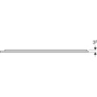 Geberit Option Plus Square -tasopeili 1200x32x700mm, suoralla ja epäsuoralla valaistuksella, mittakuva