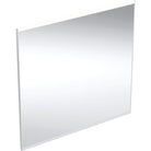 Geberit Option Plus Square -tasopeili 750x32x700mm, suoralla ja epäsuoralla valaistuksella, alumiini