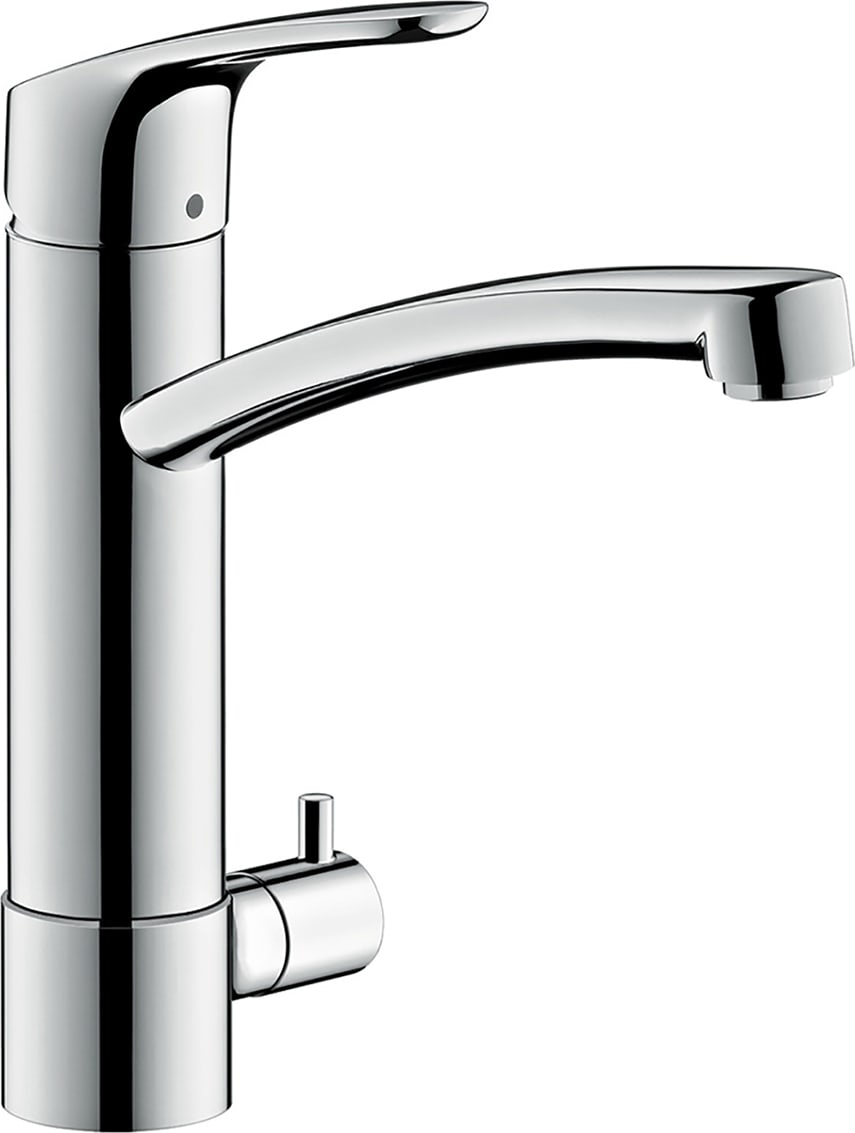 Hansgrohe Focus M41 yksiote keittiöhana 200 1jet, pesukoneventtiili, 31842000, kromi