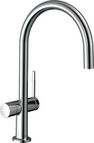Hansgrohe Talis M54 yksiote keittiöhana 220 1jet, pesukoneventtiili, 72805000, kromi