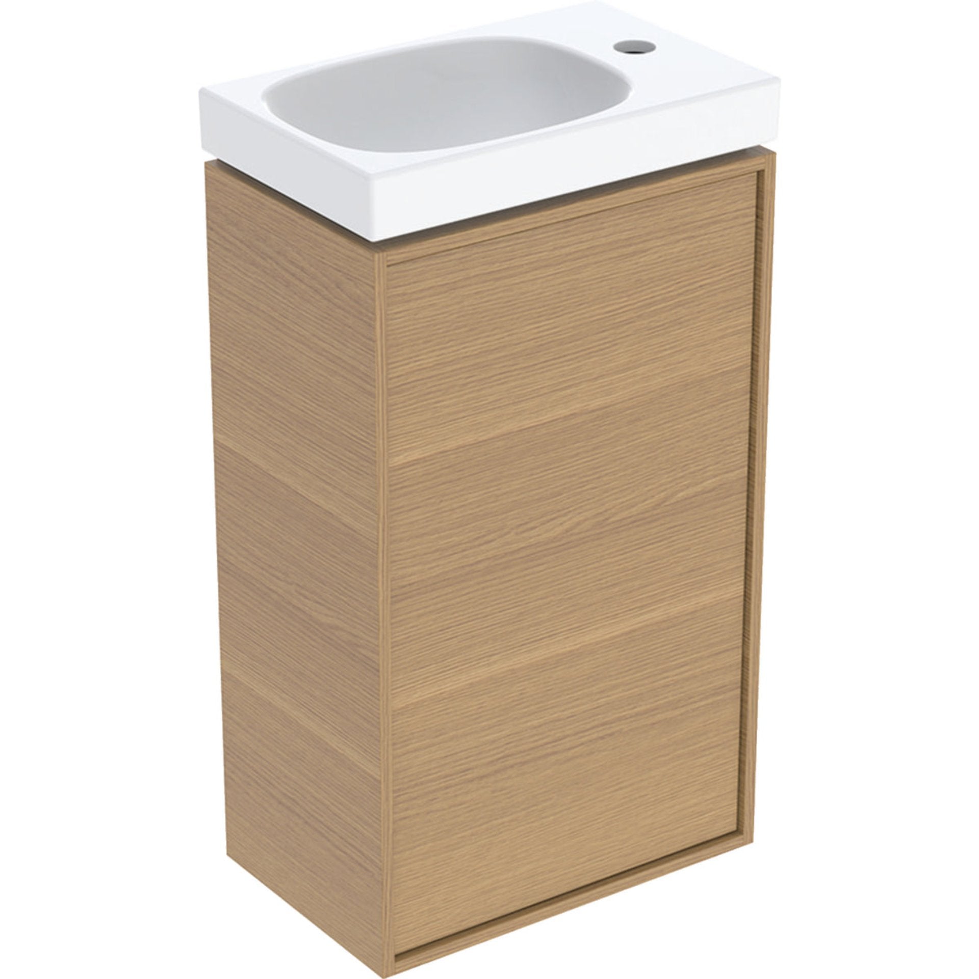 IDO Sense Art -allaskaappipaketti, yhdellä ovella, compact, tammi