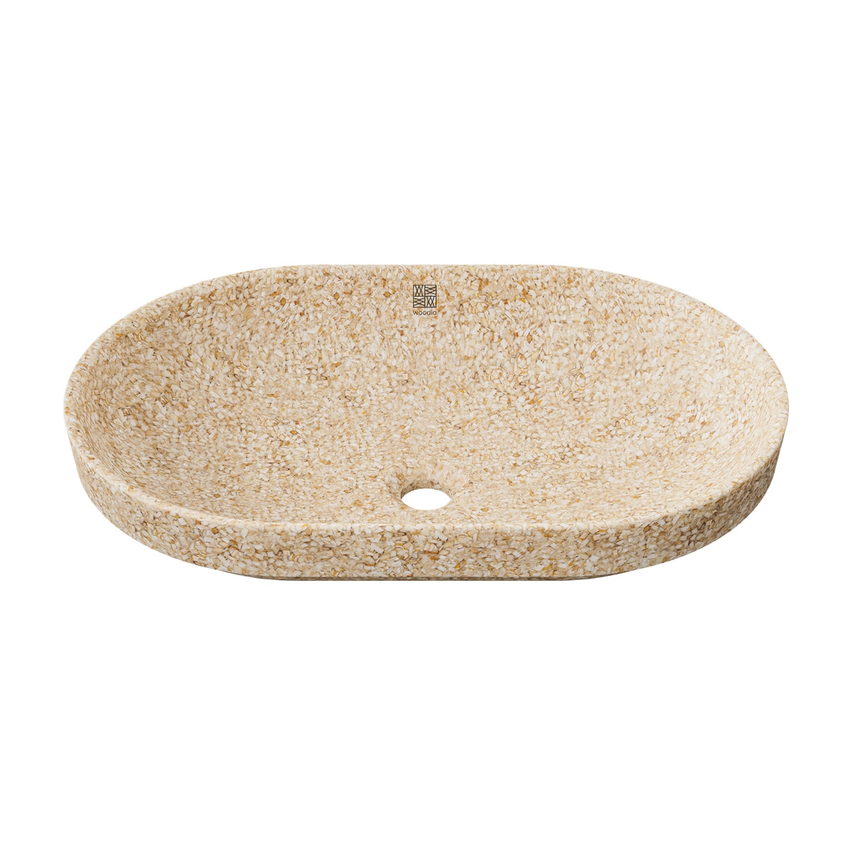 WOODIO Soft SS 60R NATUR ASPEN 5mm, Woodio Soft60 upotettava pesuallas